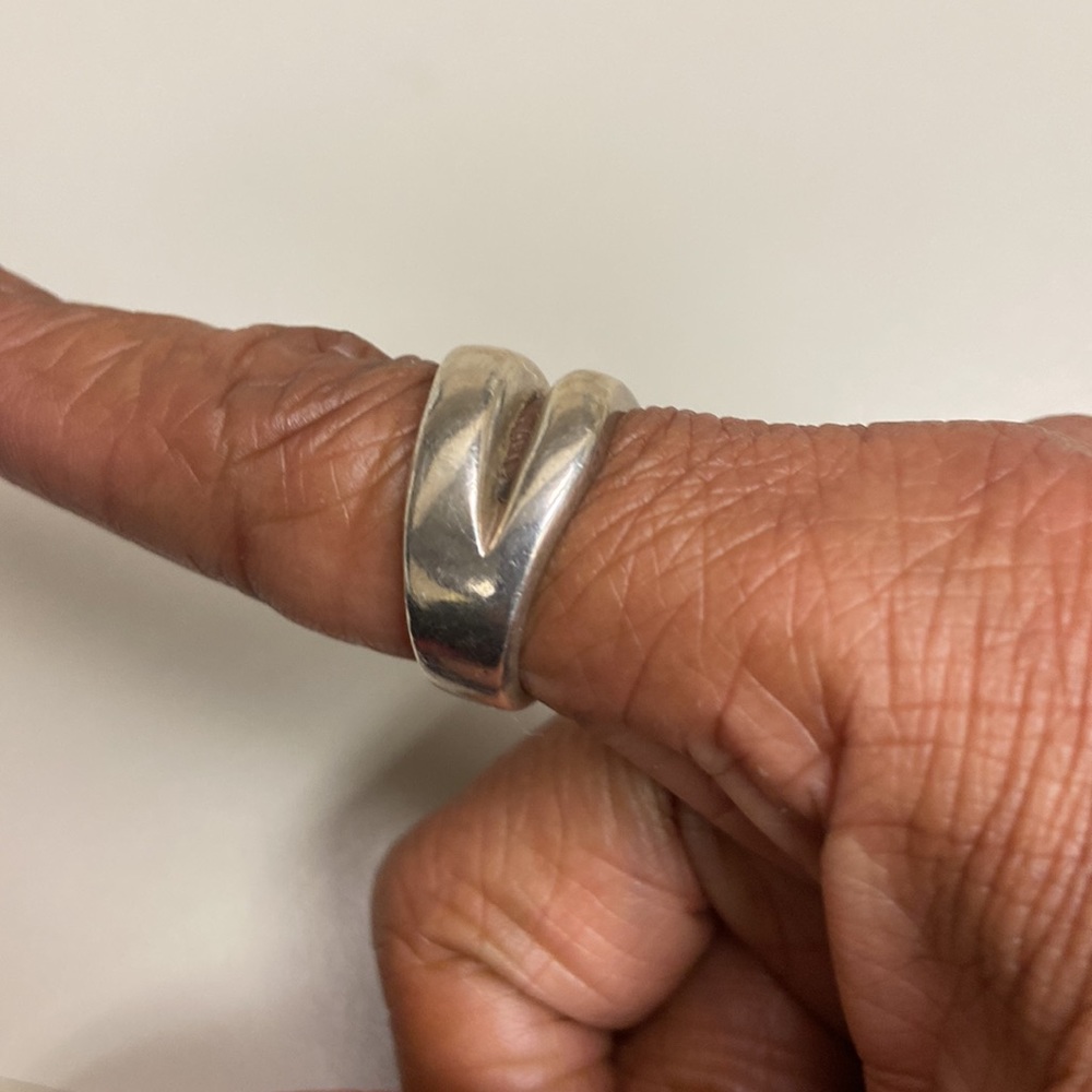 Solid Silver 925 Band - image 2